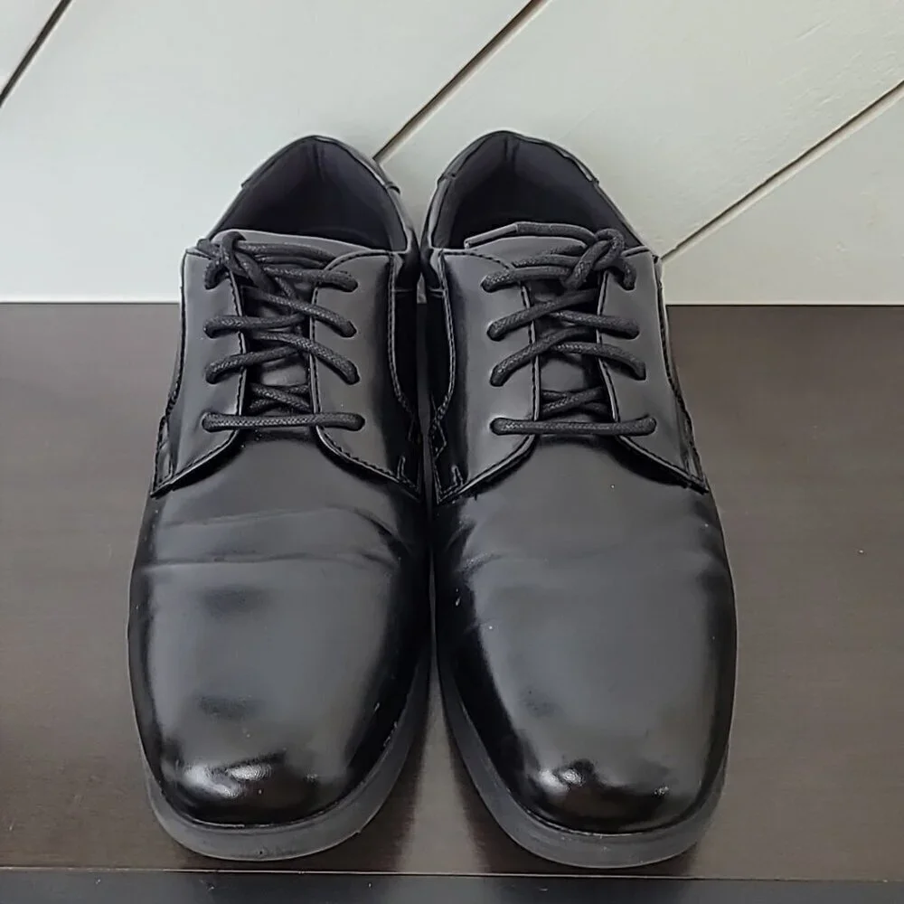 Nunn Bush mens 11 Sherman Slip-resistant Work Shoe Oxford Sneaker, Black